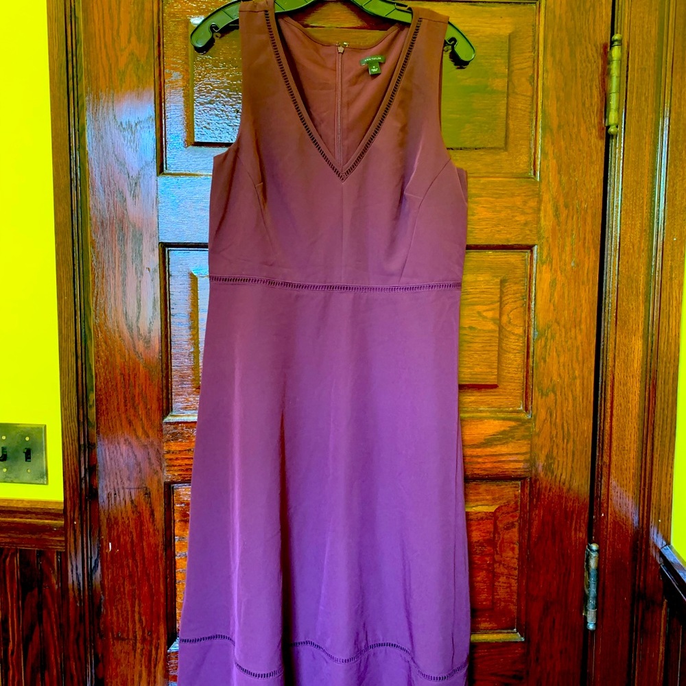 Ann Taylor purple dress size 10